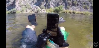 Dečko je zaronio i pronašao iPhone X, iPhone 7+ i novčanik u jezeru