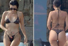 Najstarija sestra iz klana Kardashian skinula se u bikini i mlađoj sestri začepila usta Kourtney Kardashian vesti srbija