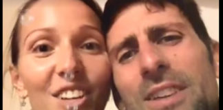 Karaoke: Novak i Jelena su otpevali pesmu Olivera Dragojevića uz poruku: Pokrijte uši Novak Djokovic peva karaoke