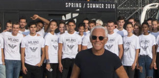 Armani je organizovao modnu reviju svoje nove kolekcije na aerodromskoj pisti emporio armani kolekcija proleće leto 2019