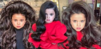 Nova zvezda je rođena: Mia Aflalo, 5, iz Tel Aviva, ima kosu koja je durgačija od kose druge dece Mia Aflalo kosa bujnost