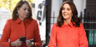Trendy baka: Mama Kate Middleton pozajmila kaput od starije ćerke trendy baka stil Carole Middleton