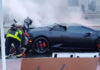 Video na kojem gori Lamborghini vredan 200.000 dolara je teško gledati Lamborghini u plamenu