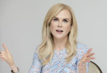 Nicole Kidman u romantičnoj plavoj haljini pleni lepotom Nicole kidman garderoba stil