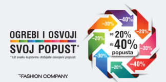 Fashion company: Ogrebi i osvoji popust do 40% ogrebi i osvoji fashion company