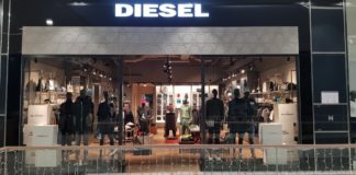 Otvorena DIESEL prodavnica u Promenada centru u Novom Sadu Diesel prodavnica šoping centar Promenada Novi Sad