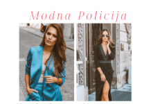 Katarina Bezmarević, suvlasnica brenda ‘Ciel’, u ulozi modnog policajaca