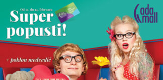 Lavina poklona i ljubavi u ADA MALL-u ada mall popust